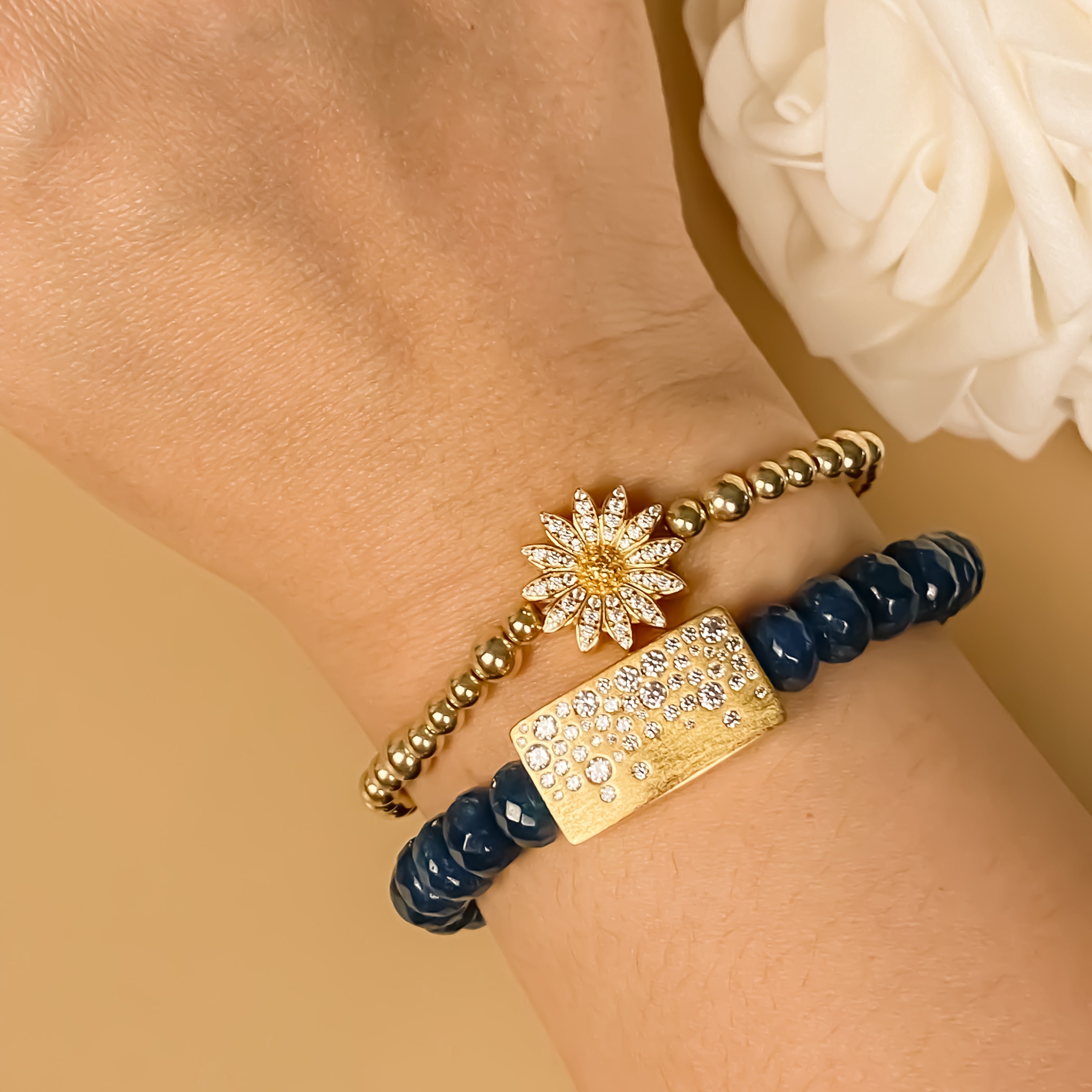 GYPSY BAR ON ATLANTIC DEEP ELASTIC BRACELET