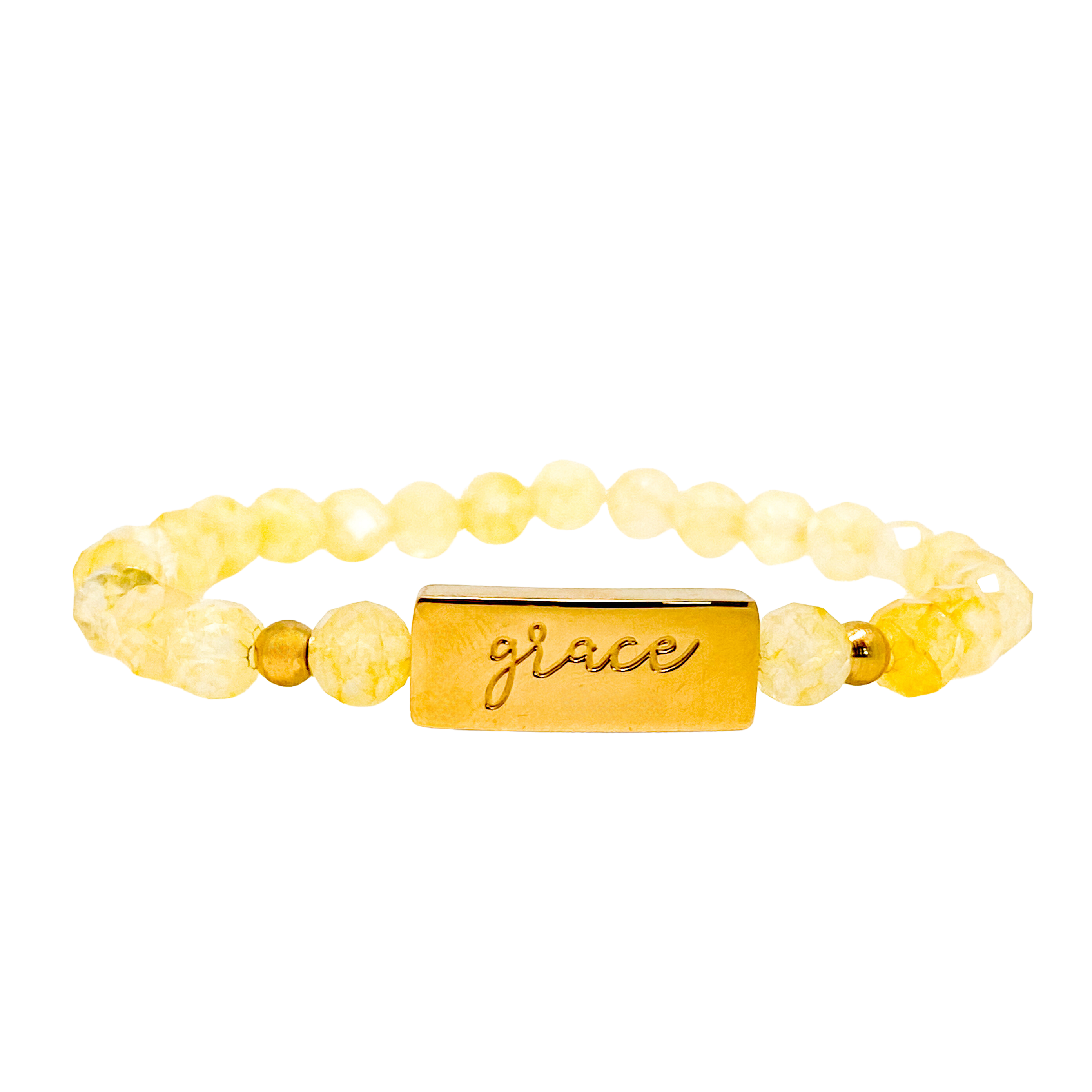 GRACE ON CITRINE ELASTIC BRACELET