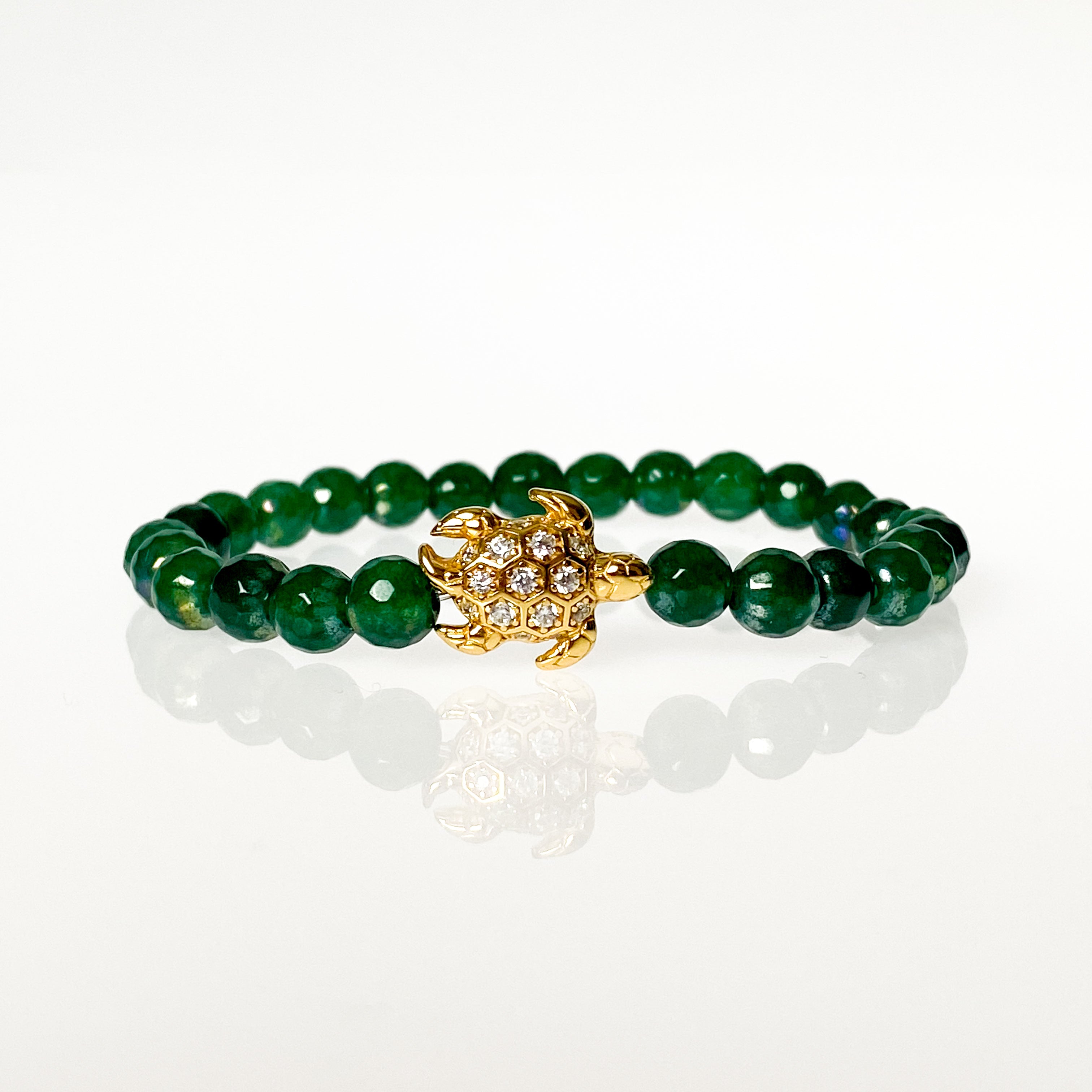 TURTLE ON EDEN ELASTIC BRACELET