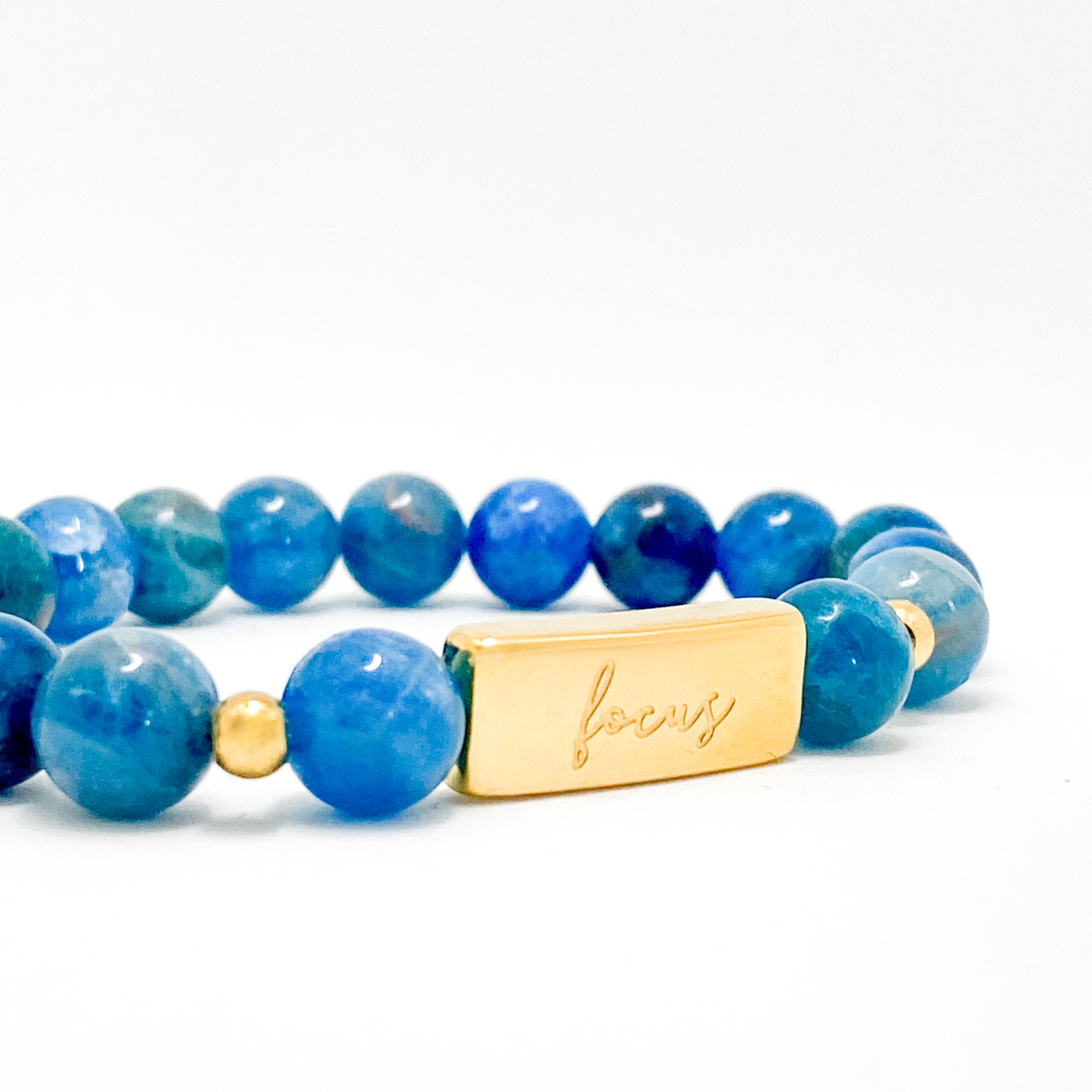 FOCUS ON APATITE ELASTIC BRACELET