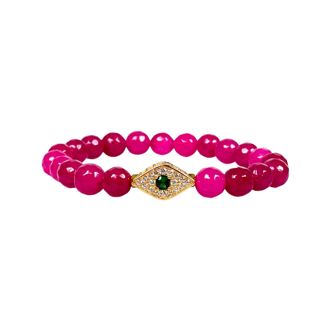 Jade evil deals eye bracelet