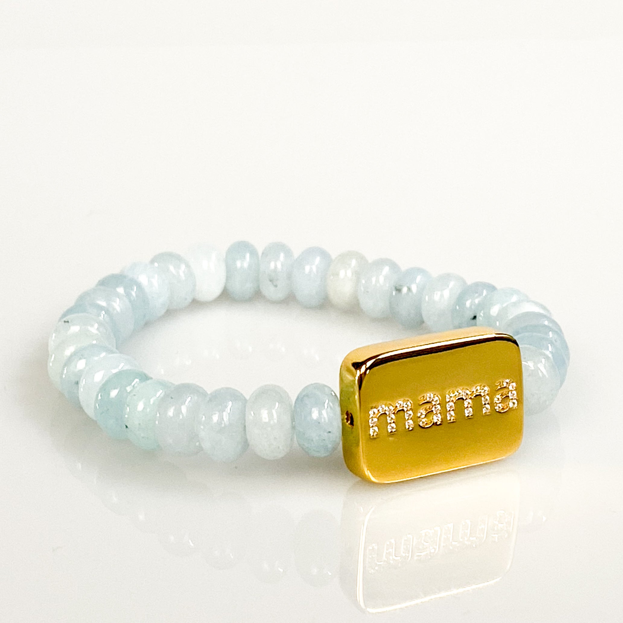 Mama on Sky Blue