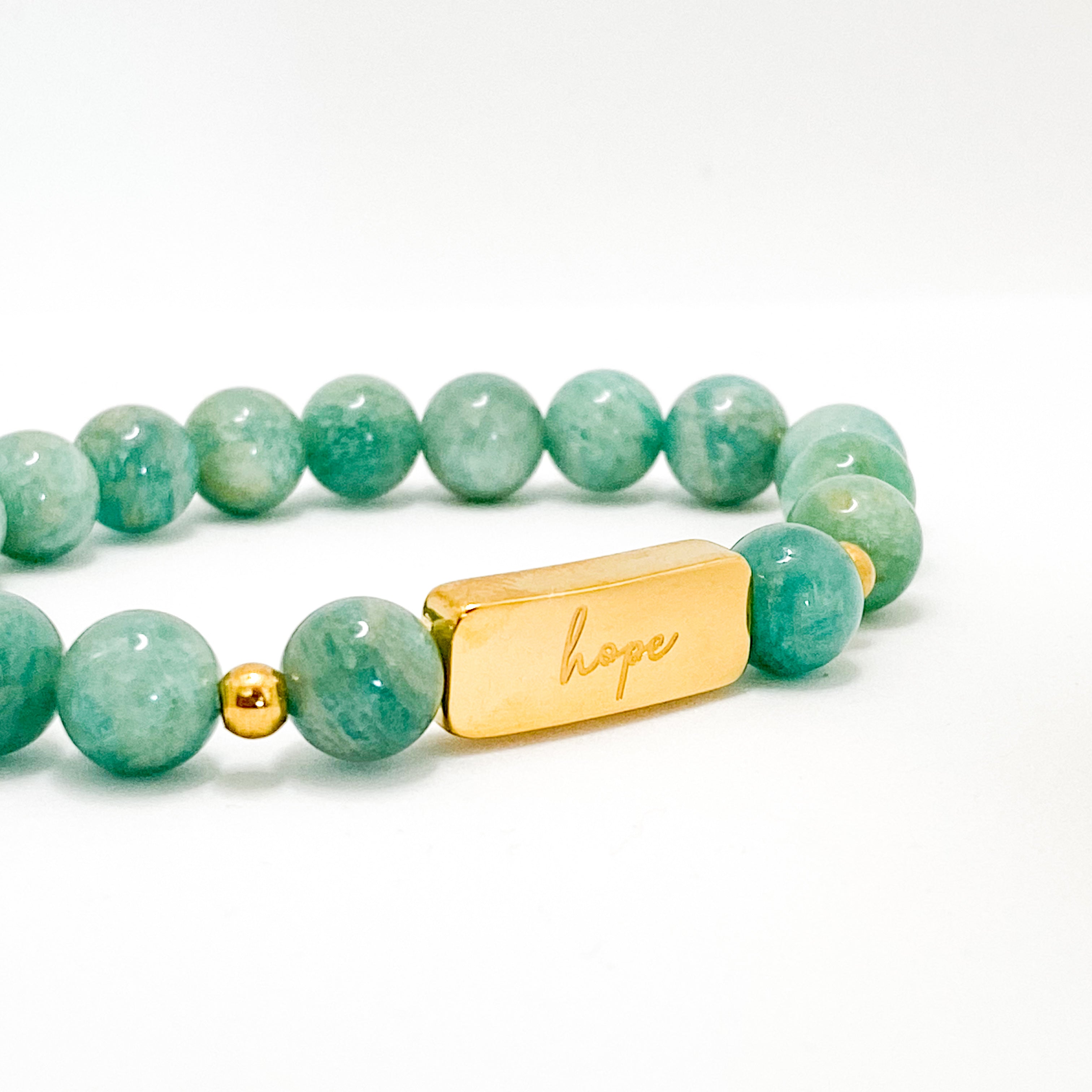 Hope with amazonite