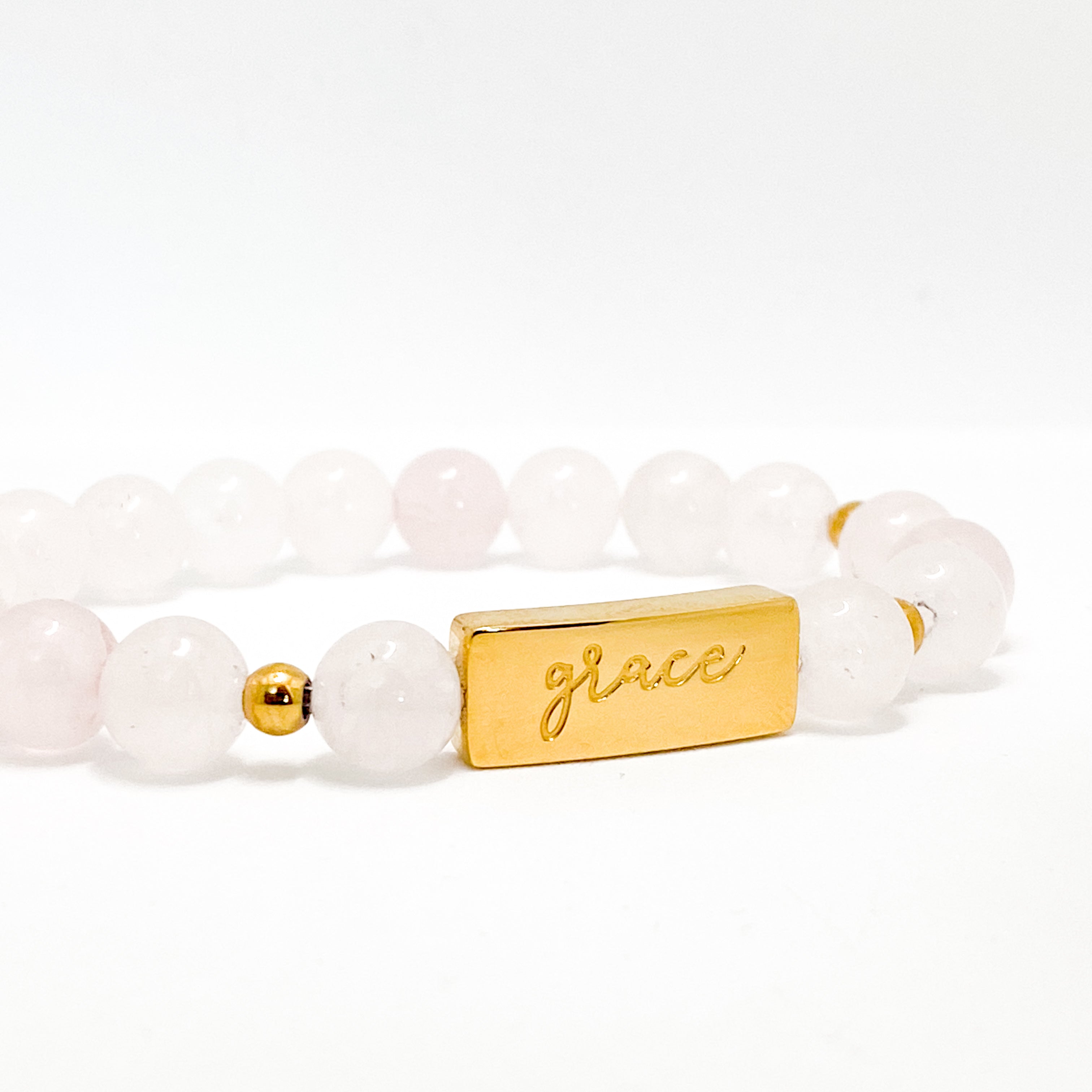 Grace with rose quartz