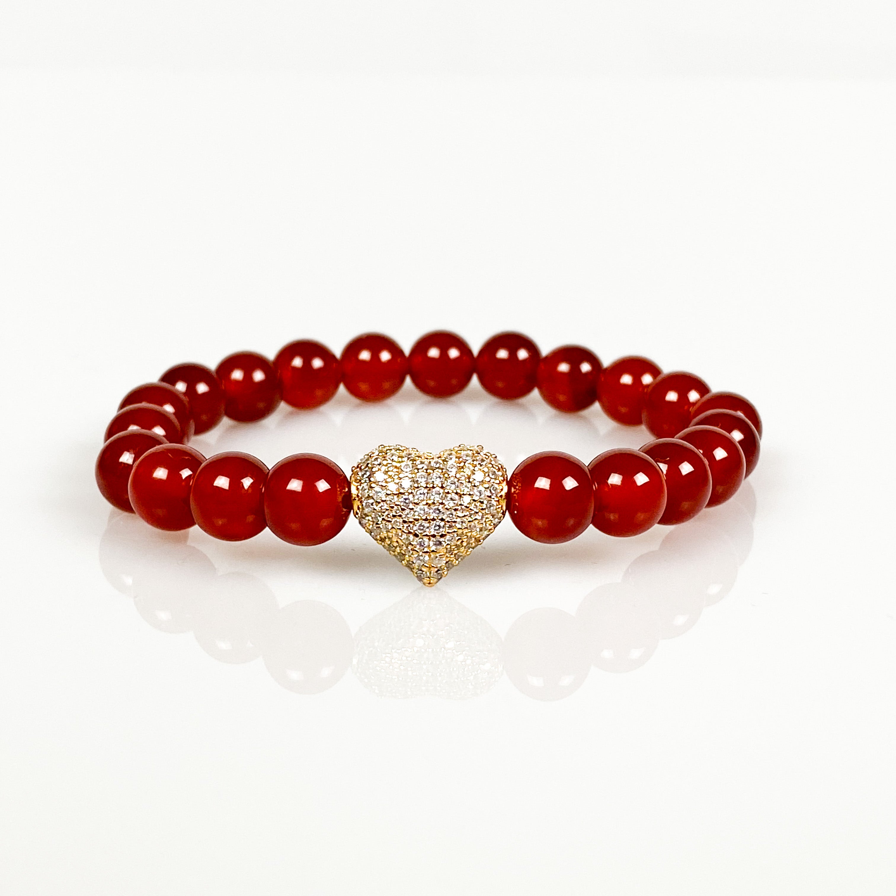 Big Heart on Carnelian