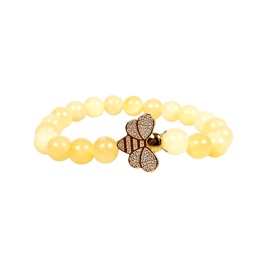 Bee on Honey Onyx