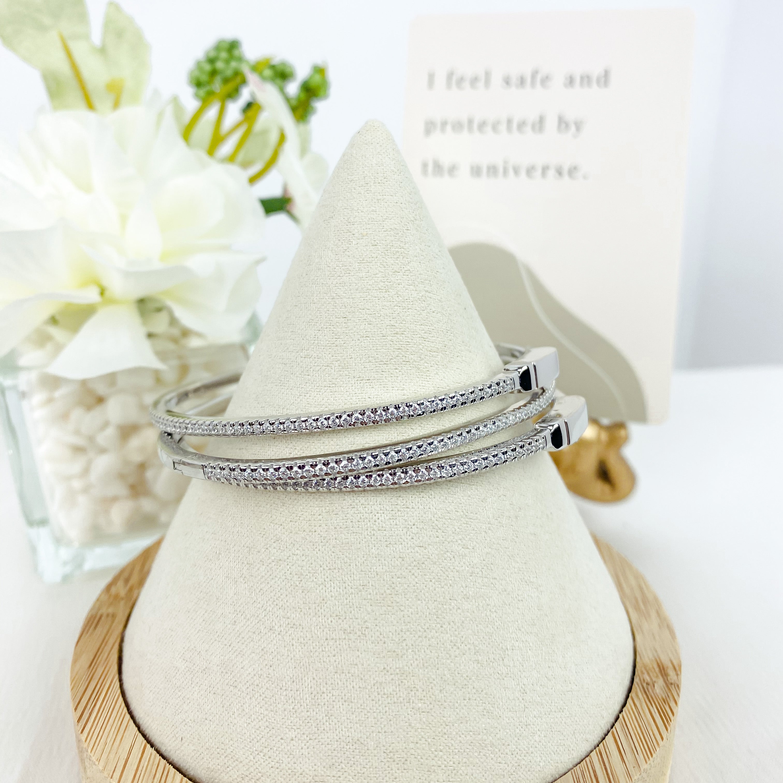 Half Eternity Bangle