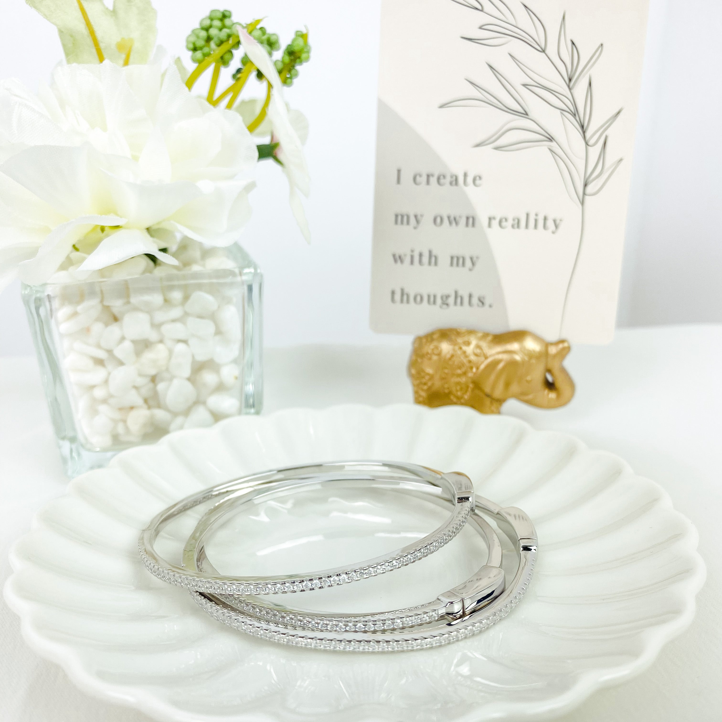 Half Eternity Bangle