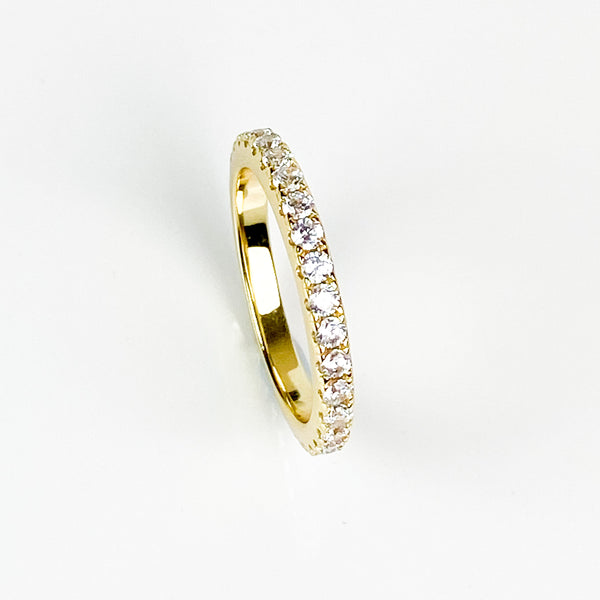 Eternity CZ Ring Vermeil
